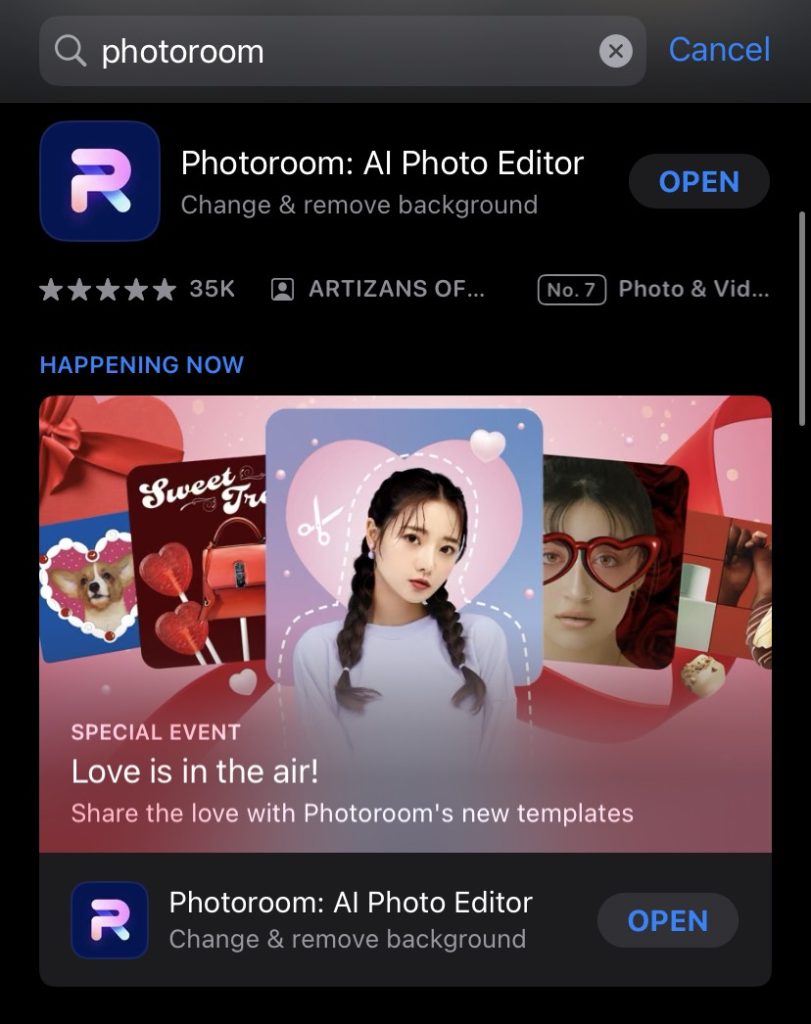 hình ảnh app Photoroom